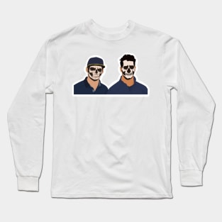 Max Verstappen and Daniel Ricciardo for the Day of the Dead Long Sleeve T-Shirt